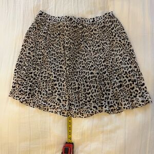 Banana Republic Animal Print Skirt